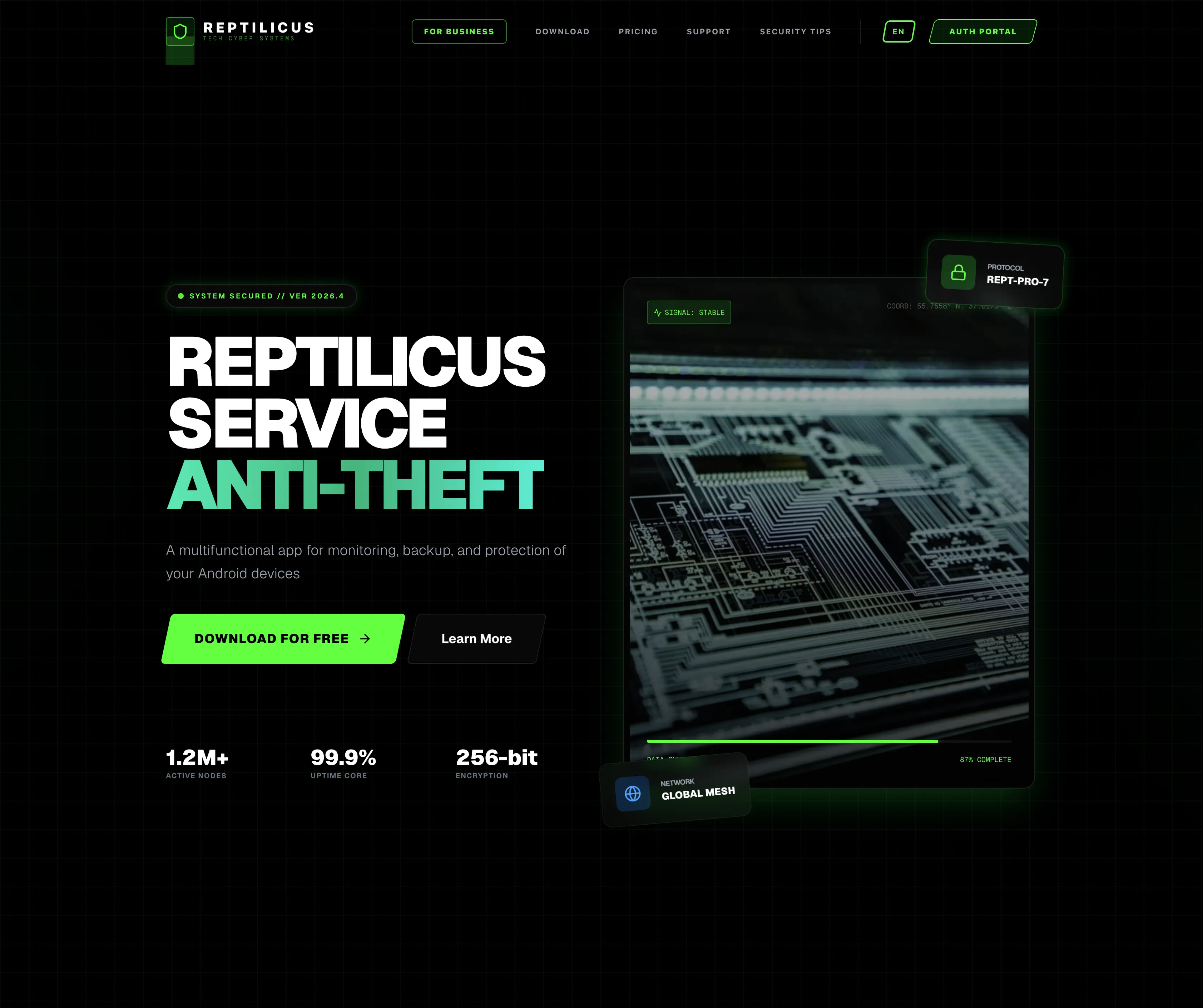 Reptilicus screenshot
